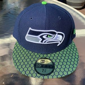 Seattle Seahawks NFL New Era 59fifty 7-5/8